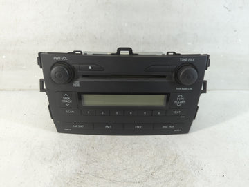 2009 Toyota Corolla Radio AM FM Cd Player Receiver Replacement P/N:86120-02750 Fits OEM Used Auto Parts - Oemusedautoparts1.