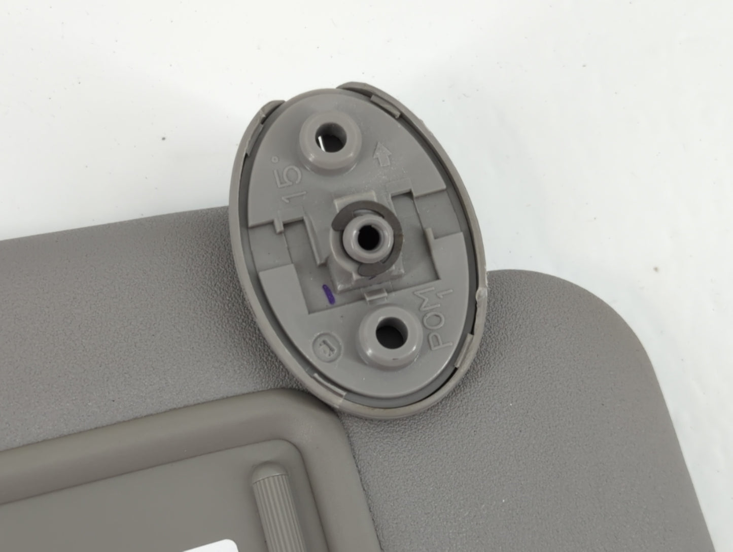 2008-2010 Toyota Highlander Sun Visor Shade Replacement Passenger Right Mirror Fits Fits 2008 2009 2010 OEM Used Auto Parts 