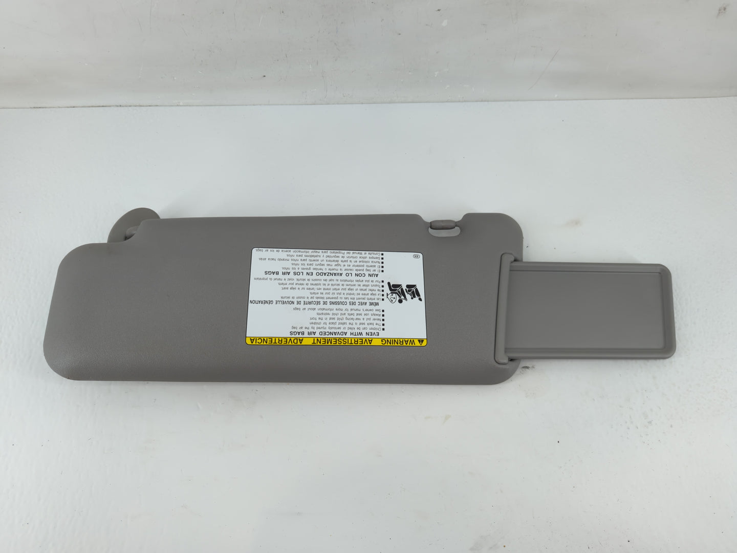 2008-2010 Toyota Highlander Sun Visor Shade Replacement Passenger Right Mirror Fits Fits 2008 2009 2010 OEM Used Auto Parts 