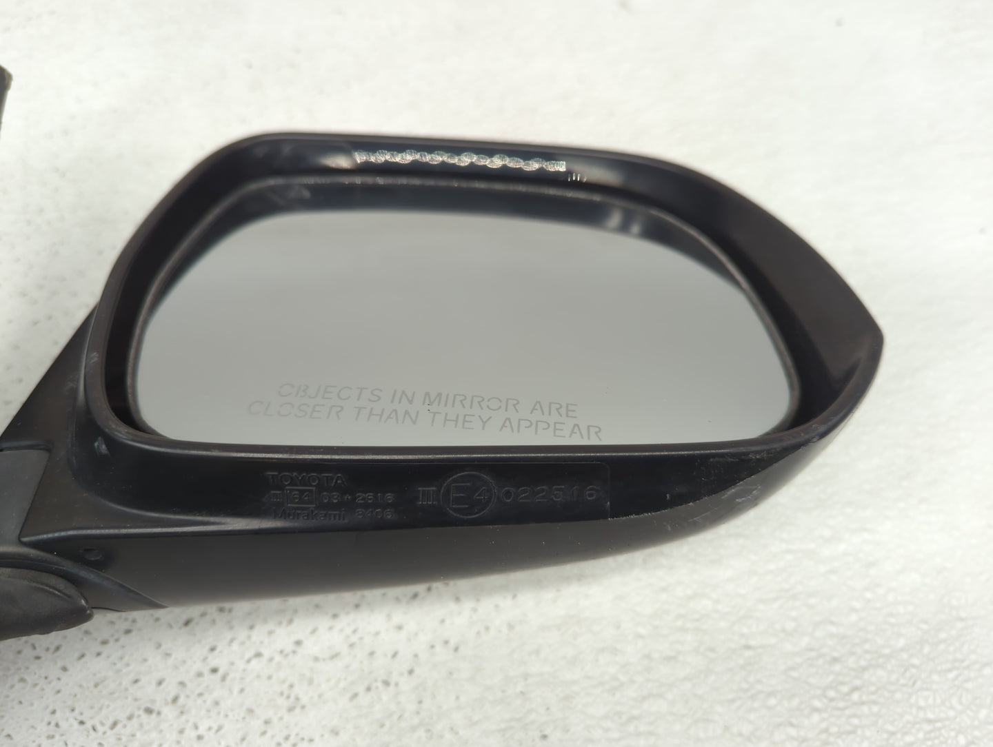2008-2013 Toyota Highlander Passenger Side View Mirror - Right Door Mirror OEM Used - Oemusedautoparts1.com