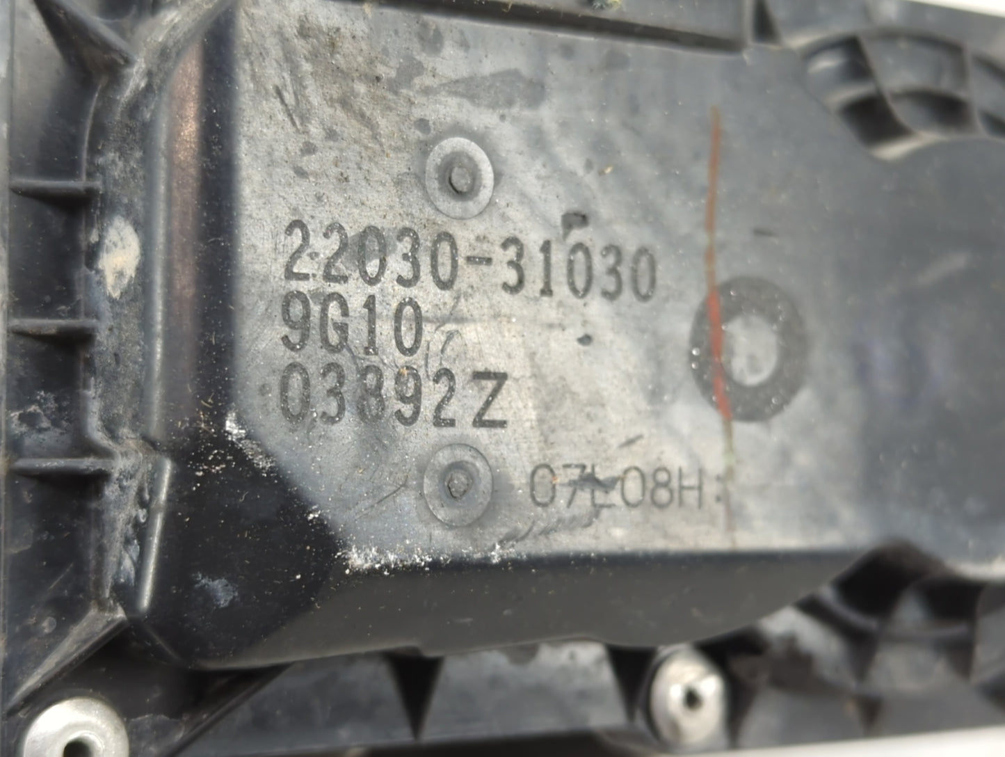 2008-2016 Toyota Highlander Throttle Body P/N:22030-31030 Fits OEM Used Auto Parts - Oemusedautoparts1.com