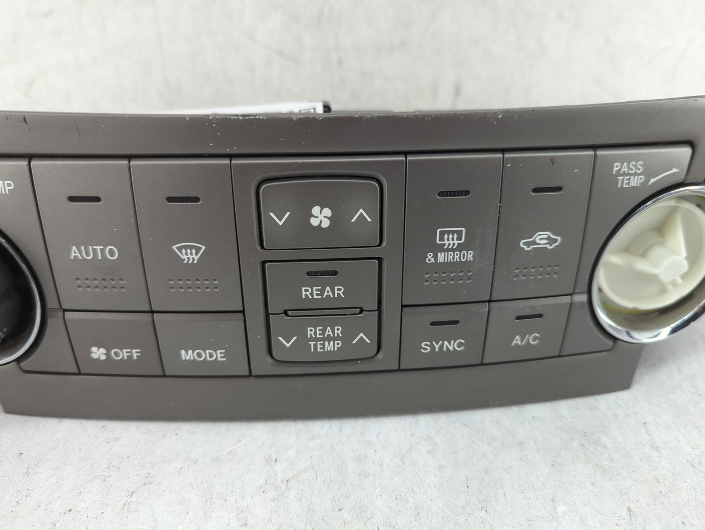 2008-2010 Toyota Highlander Climate Control Module Temperature AC/Heater Replacement P/N:55900-48310 Fits Fits 2008 2009 201