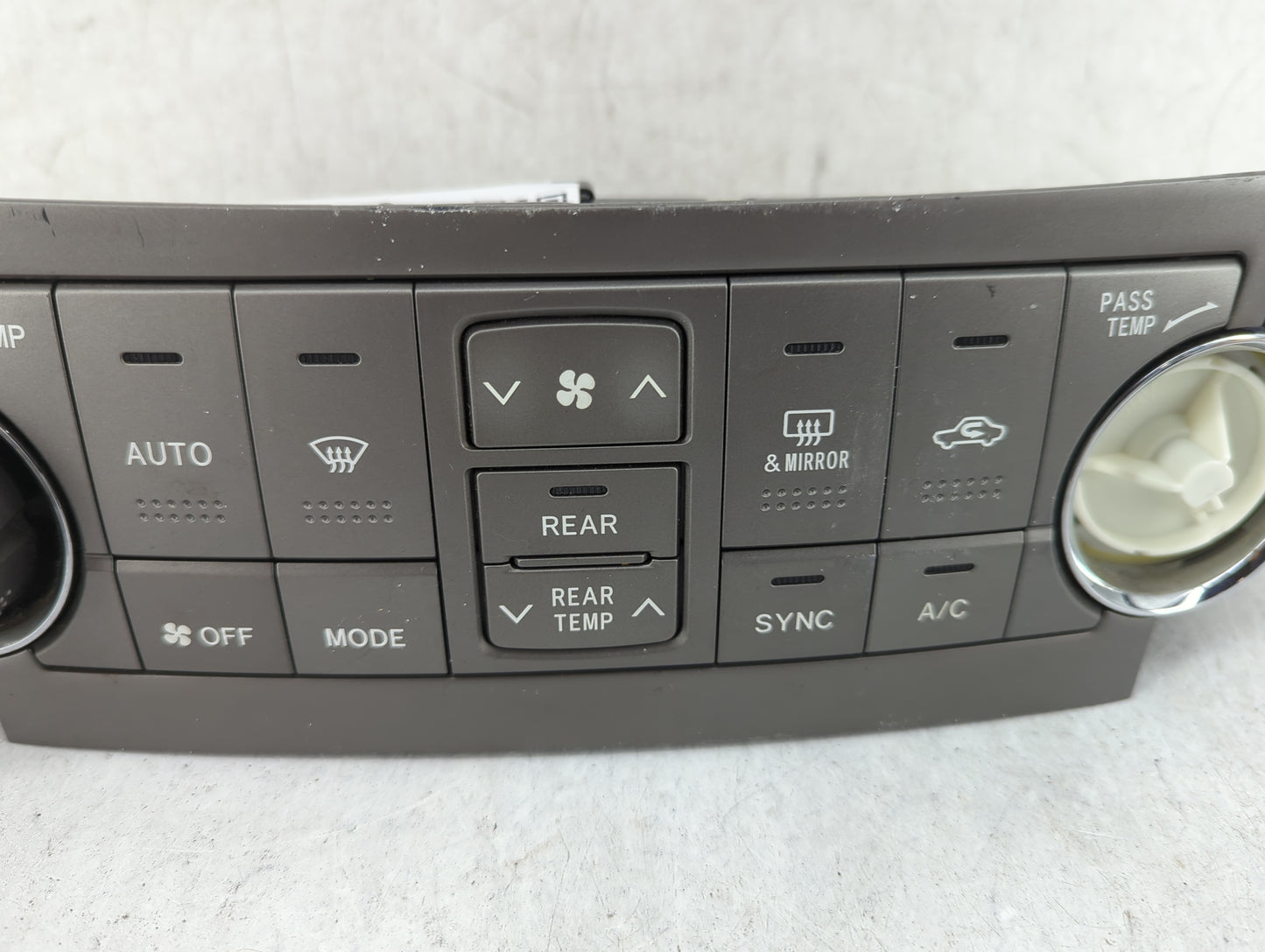 2008-2010 Toyota Highlander Climate Control Module Temperature AC/Heater Replacement P/N:55900-48310 Fits Fits 2008 2009 201