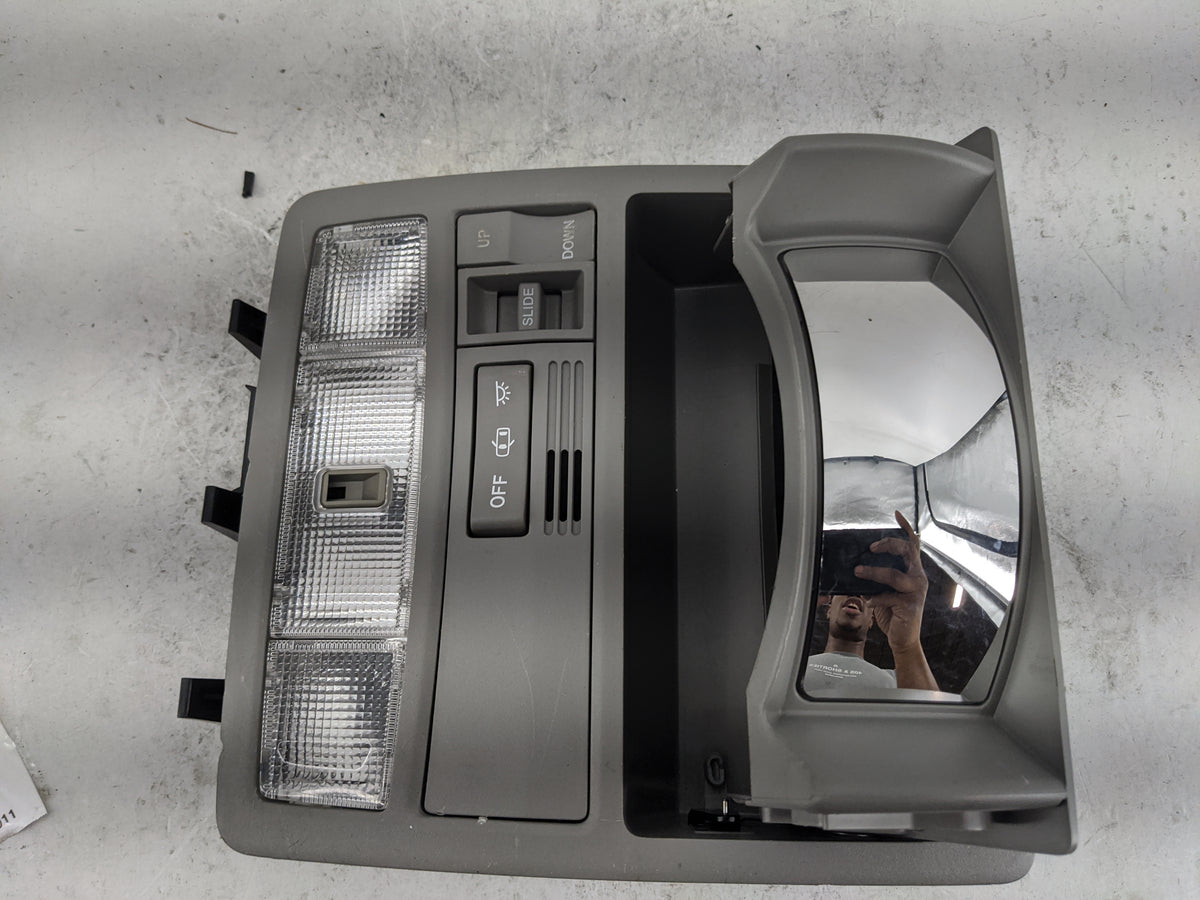 2009 Toyota Highlander Overhead Roof Console Gray - Oemusedautoparts1.com