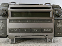 2009-2010 Toyota Matrix Radio AM FM Cd Player Receiver Replacement P/N:86120-02720 Fits Fits 2009 2010 OEM Used Auto Parts -