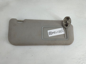 2009-2014 Toyota Matrix Sun Visor Shade Replacement Passenger Right Mirror Fits Fits 2009 2010 2011 2012 2013 2014 OEM Used Auto Parts