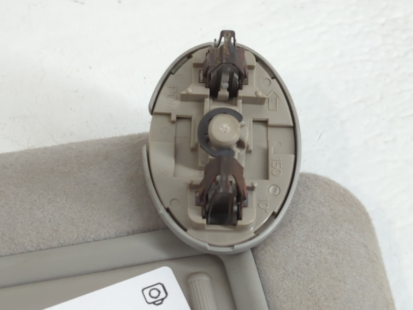 2009-2014 Toyota Matrix Sun Visor Shade Replacement Passenger Right Mirror Fits Fits 2009 2010 2011 2012 2013 2014 OEM Used 