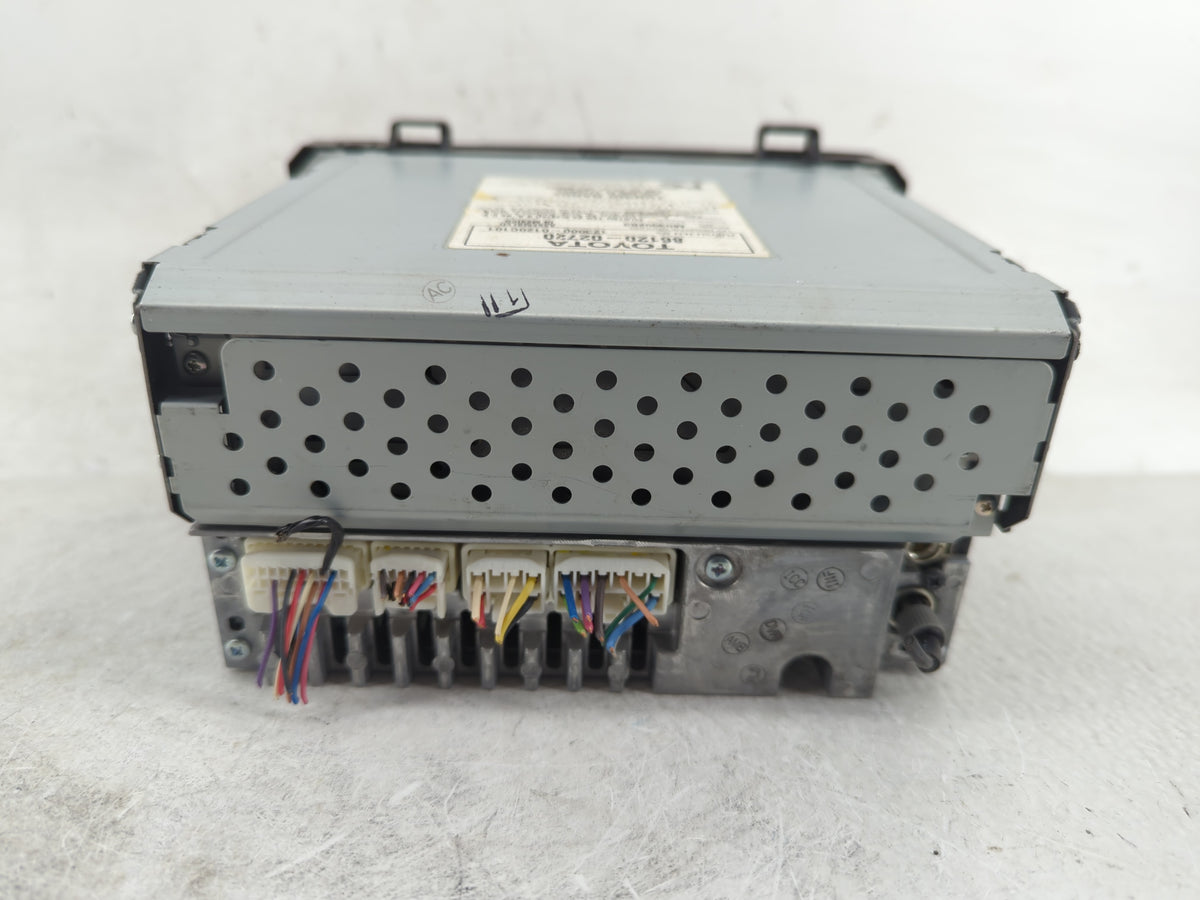 2009-2010 Toyota Matrix Radio AM FM Cd Player Receiver Replacement P/N:86120-02720 Fits Fits 2009 2010 OEM Used Auto Parts -