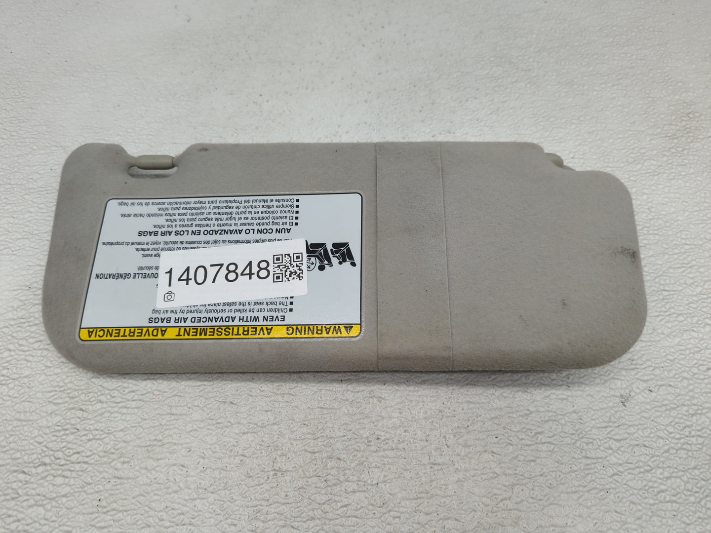 2009-2014 Toyota Matrix Sun Visor Shade Replacement Driver Left Mirror Fits Fits 2009 2010 2011 2012 2013 2014 OEM Used Auto