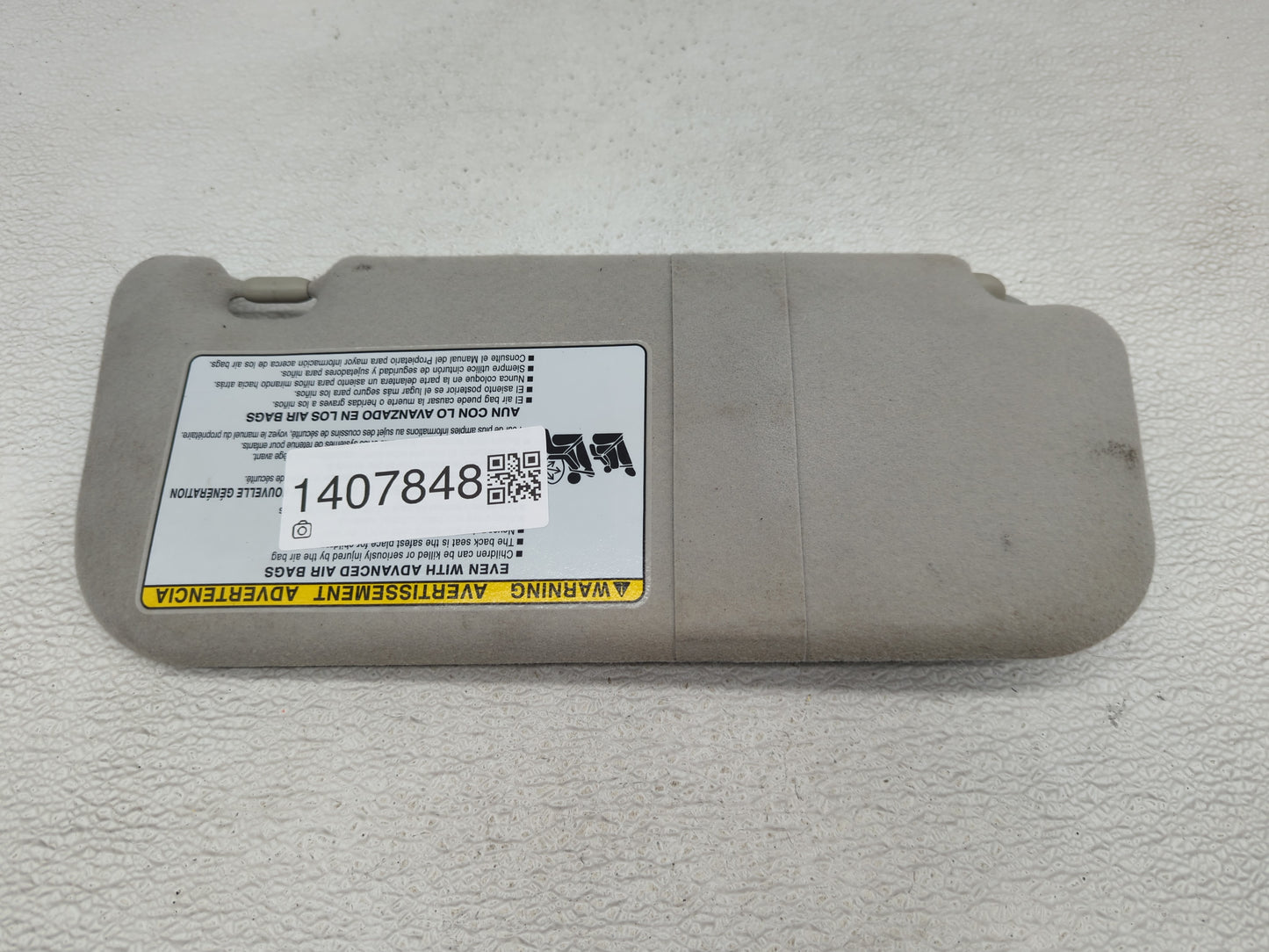 2009-2014 Toyota Matrix Sun Visor Shade Replacement Driver Left Mirror Fits Fits 2009 2010 2011 2012 2013 2014 OEM Used Auto