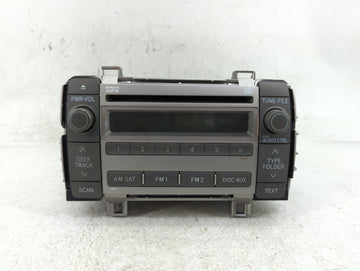 2009-2010 Toyota Matrix Radio AM FM Cd Player Receiver Replacement P/N:86120-02710 Fits Fits 2009 2010 OEM Used Auto Parts -