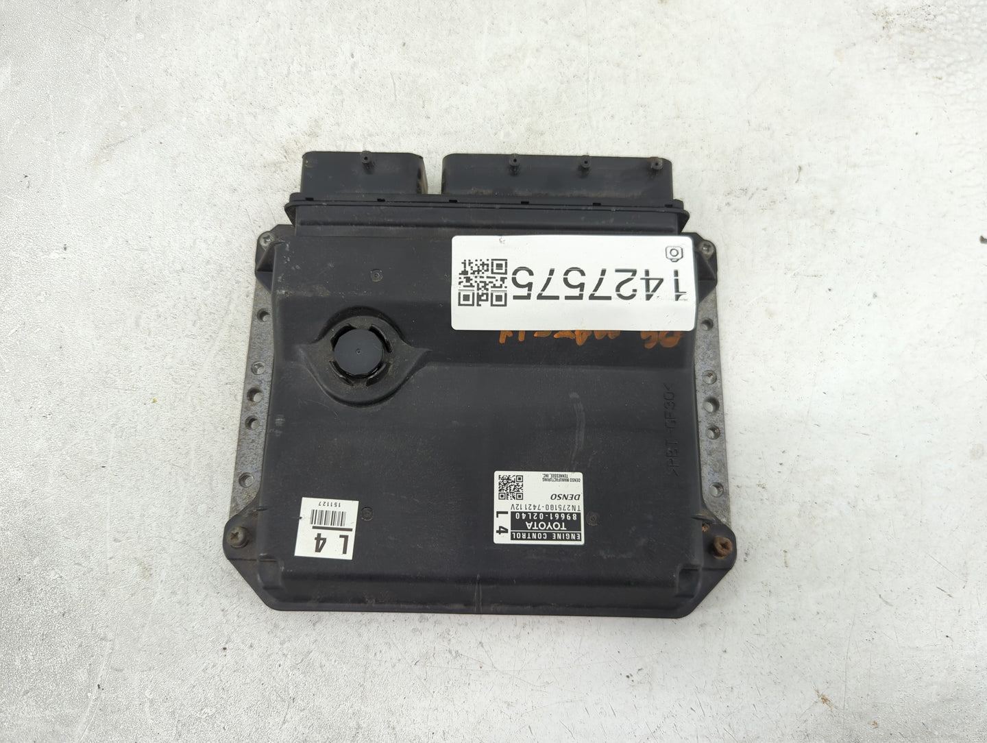 2009 Toyota Matrix PCM Engine Control Computer ECU ECM PCU OEM P/N:89661-02L40 TN275100-742112V Fits OEM Used Auto Parts - O