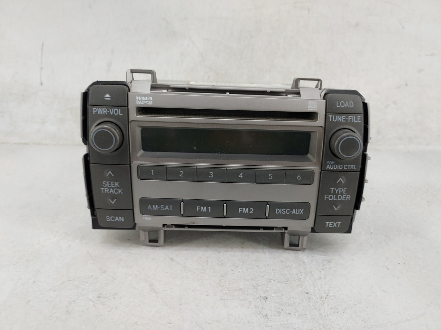 2009-2010 Toyota Matrix Radio AM FM Cd Player Receiver Replacement P/N:86120-02720 123000-0120C101, MG100070 Fits Fits 2009 