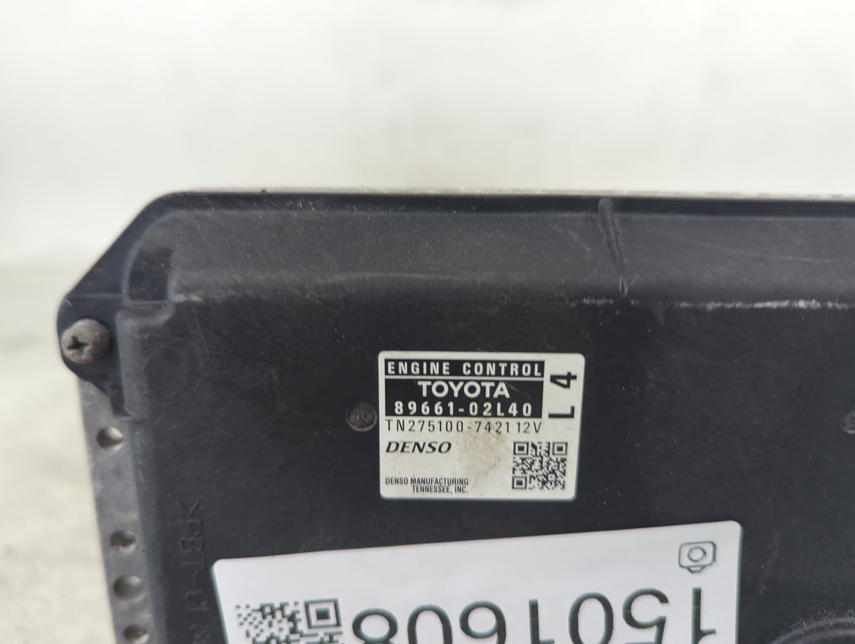 2009 Toyota Matrix PCM Engine Control Computer ECU ECM PCU OEM P/N:89661-02L40 TN275100-742112V Fits OEM Used Auto Parts - O