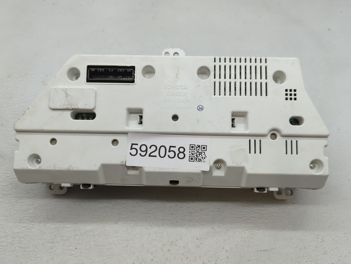 2009-2010 Toyota Matrix Instrument Cluster Speedometer Gauges P/N:83800-02010 83800-02010-00 Miles: Fits Fits 2009 2010 OEM 