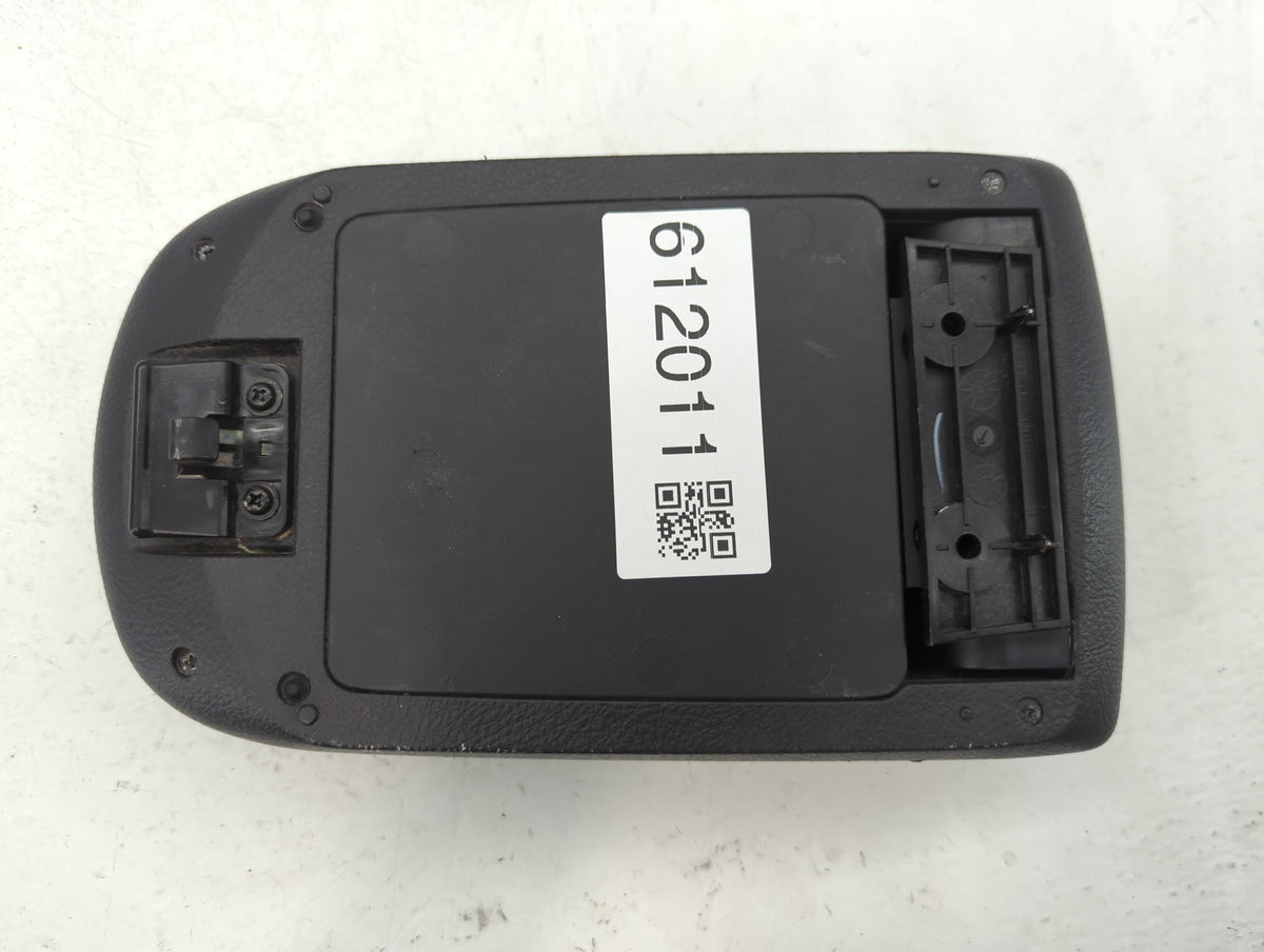 2009 Toyota Matrix Center Console Armrest Cover Lid Black - Oemusedautoparts1.com