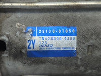 2009-2014 Toyota Matrix Car Starter Motor Solenoid OEM P/N:TN428000-4300 28100-0T050 Fits OEM Used Auto Parts - Oemusedautop