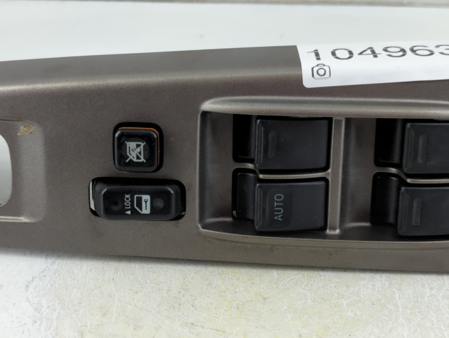 2004-2009 Toyota Prius Master Power Window Switch Replacement Driver Side Left P/N:84820-47050 Fits OEM Used Auto Parts - Oe