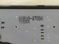 2004-2009 Toyota Prius Master Power Window Switch Replacement Driver Side Left P/N:84820-47050 Fits OEM Used Auto Parts - Oe