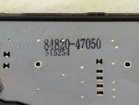 2004-2009 Toyota Prius Master Power Window Switch Replacement Driver Side Left P/N:84820-47050 Fits OEM Used Auto Parts - Oe