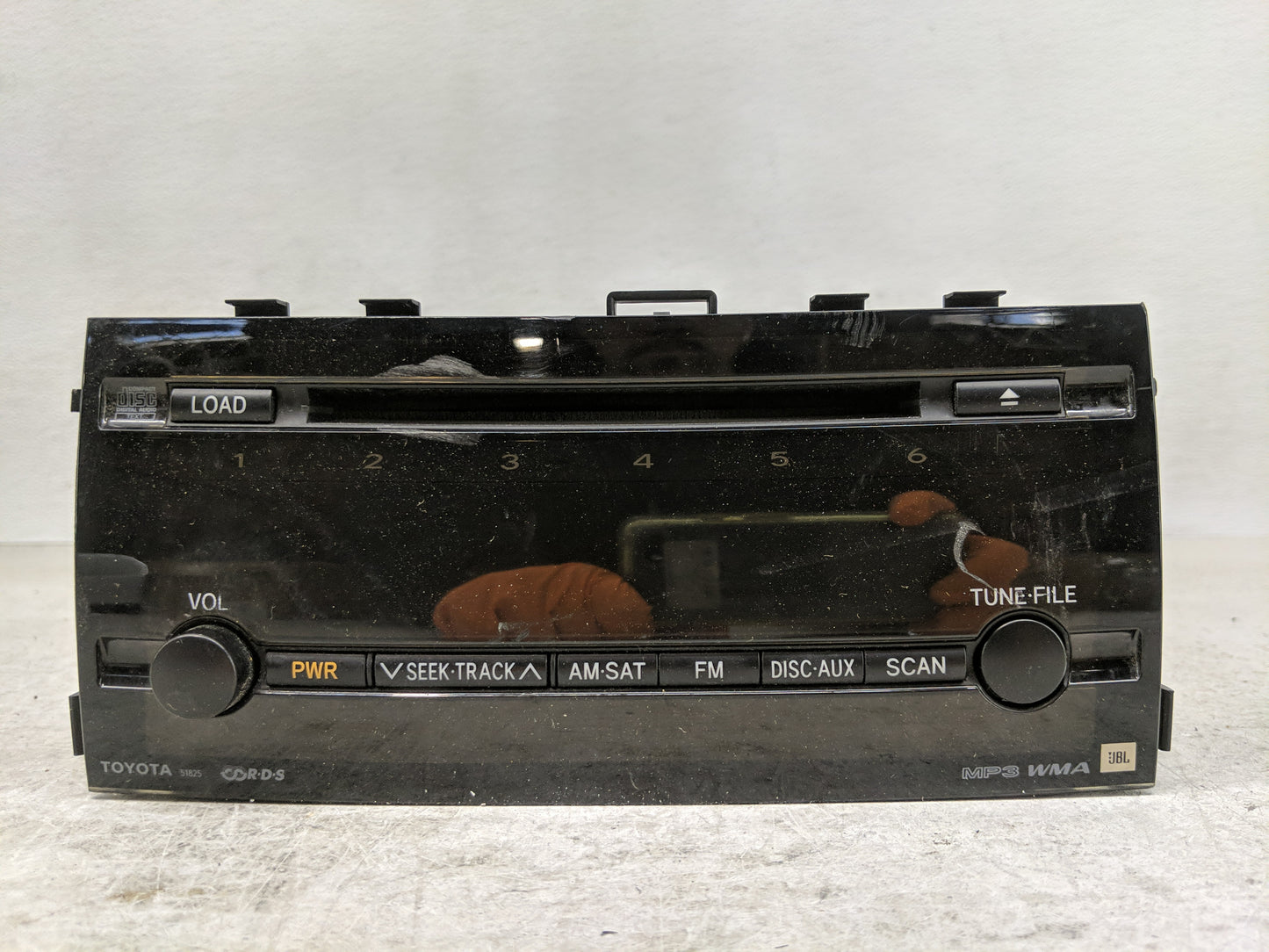 2006-2009 Toyota Prius Radio AM FM Cd Player Receiver Replacement P/N:86120-47210 Fits Fits 2006 2007 2008 2009 OEM Used Aut