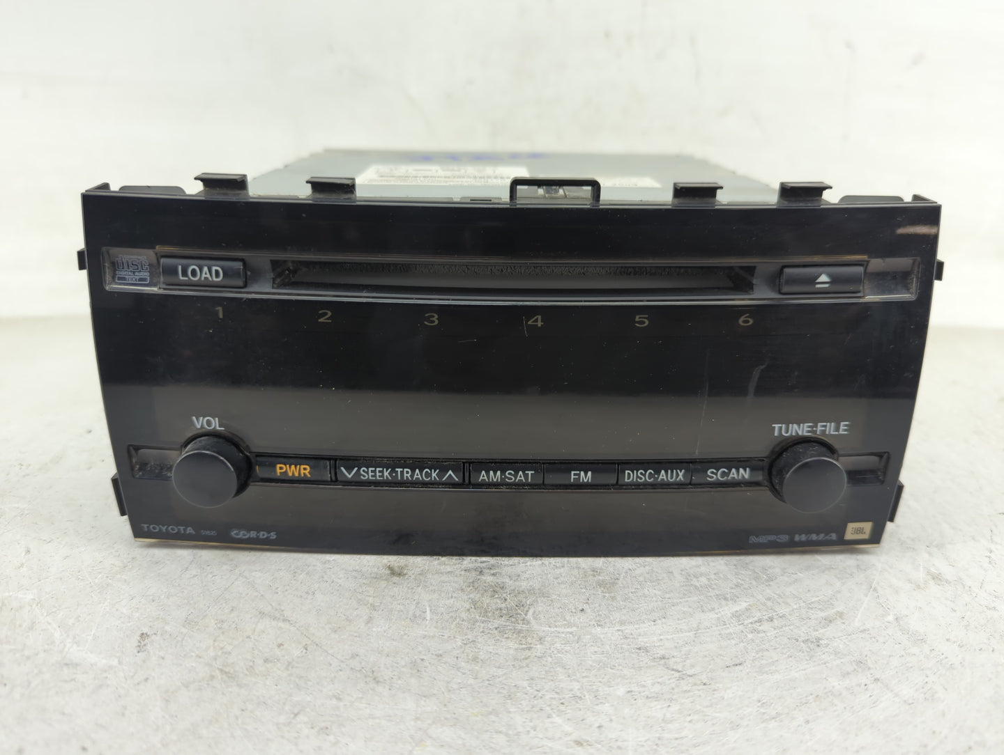 2006-2009 Toyota Prius Radio AM FM Cd Player Receiver Replacement P/N:8612047210 Fits Fits 2006 2007 2008 2009 OEM Used Auto
