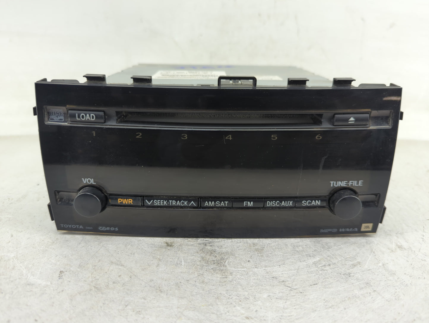 2006-2009 Toyota Prius Radio AM FM Cd Player Receiver Replacement P/N:8612047210 Fits Fits 2006 2007 2008 2009 OEM Used Auto
