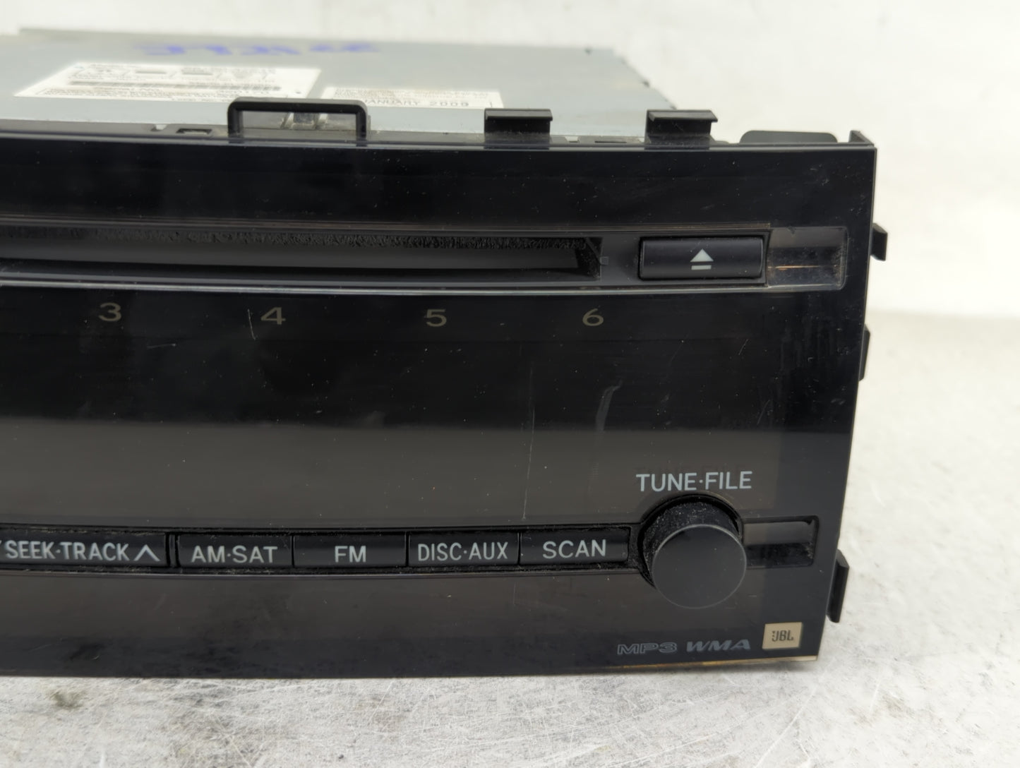 2006-2009 Toyota Prius Radio AM FM Cd Player Receiver Replacement P/N:8612047210 Fits Fits 2006 2007 2008 2009 OEM Used Auto