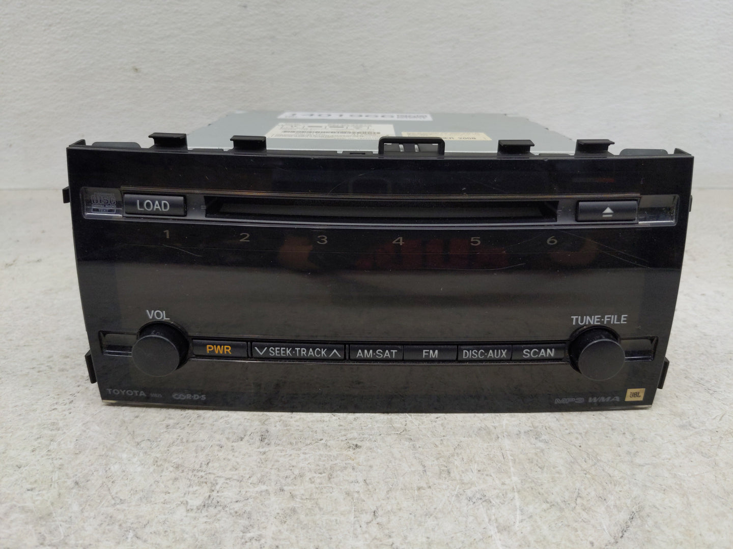 2006-2009 Toyota Prius Radio AM FM Cd Player Receiver Replacement P/N:86120-47210 Fits Fits 2006 2007 2008 2009 OEM Used Aut