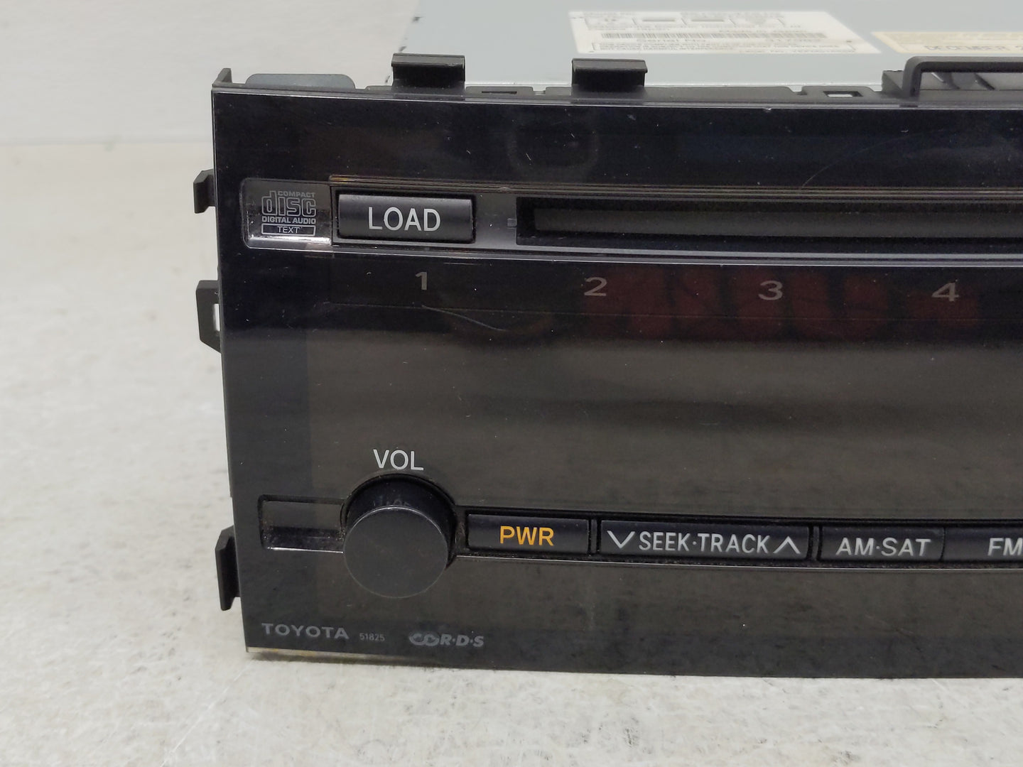 2006-2009 Toyota Prius Radio AM FM Cd Player Receiver Replacement P/N:86120-47210 Fits Fits 2006 2007 2008 2009 OEM Used Aut