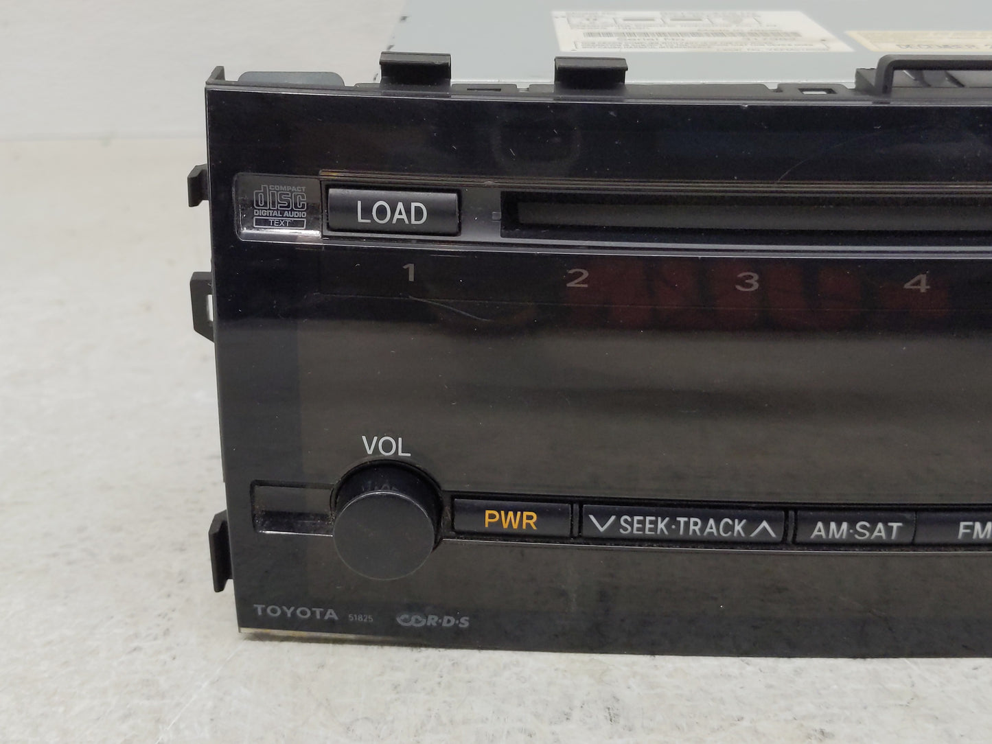 2006-2009 Toyota Prius Radio AM FM Cd Player Receiver Replacement P/N:86120-47210 Fits Fits 2006 2007 2008 2009 OEM Used Aut