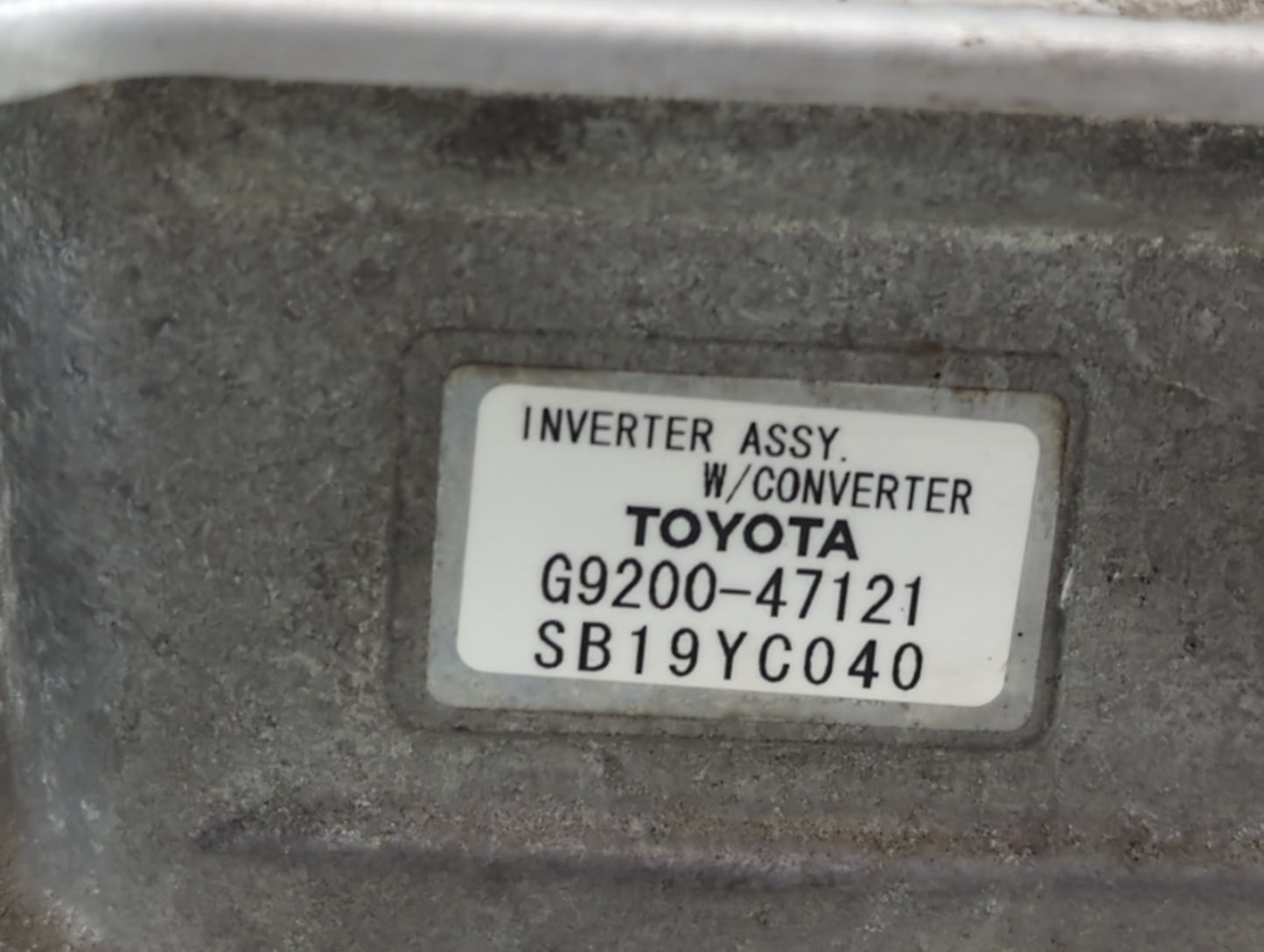 2007 Prius Ac Dc Power Control Module Accessory Computer Power Inverter - Oemusedautoparts1.com