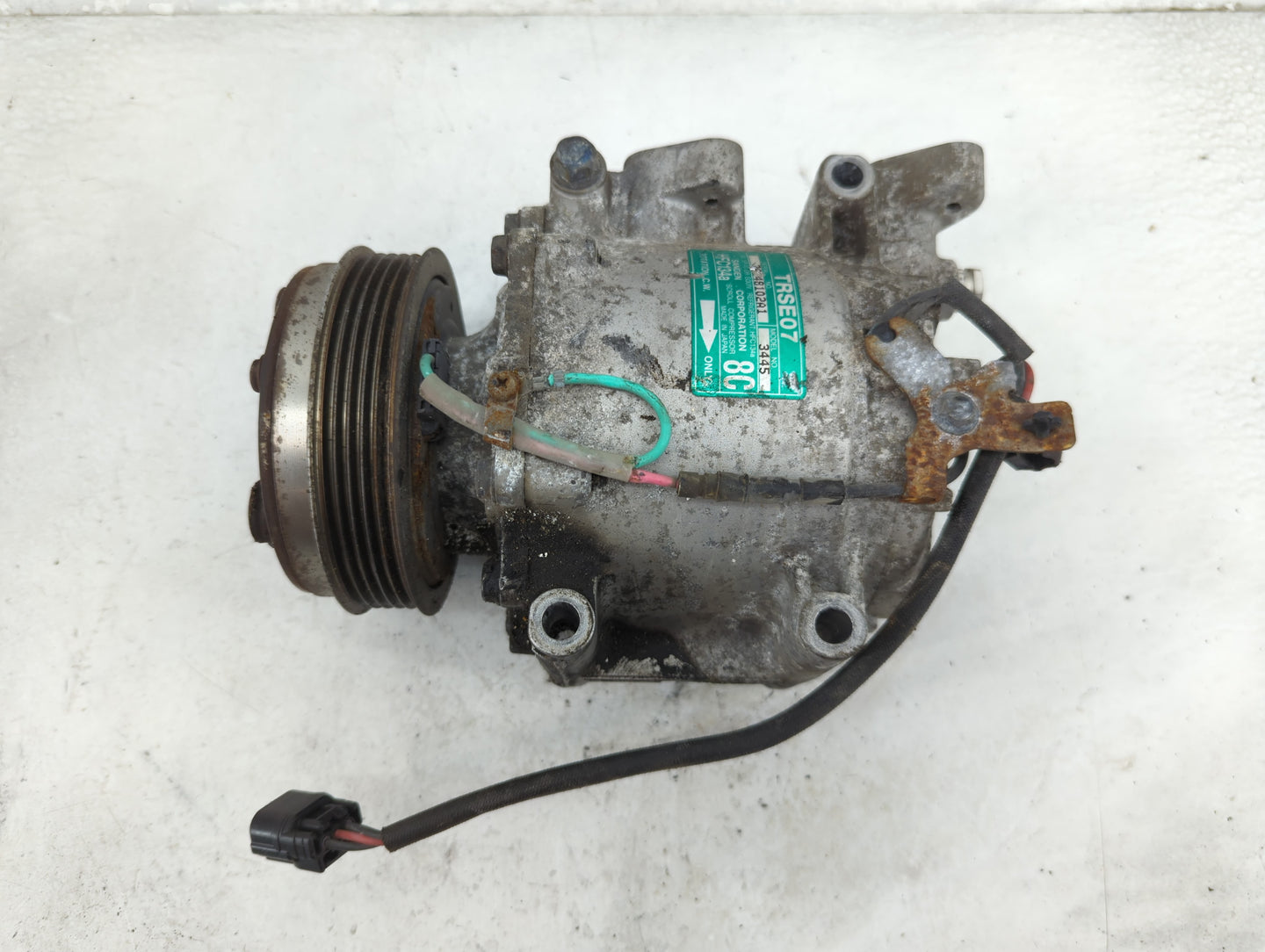 2004-2009 Toyota Prius Air Conditioning A/c Ac Compressor Oem 1466844 - Oemusedautoparts1.com