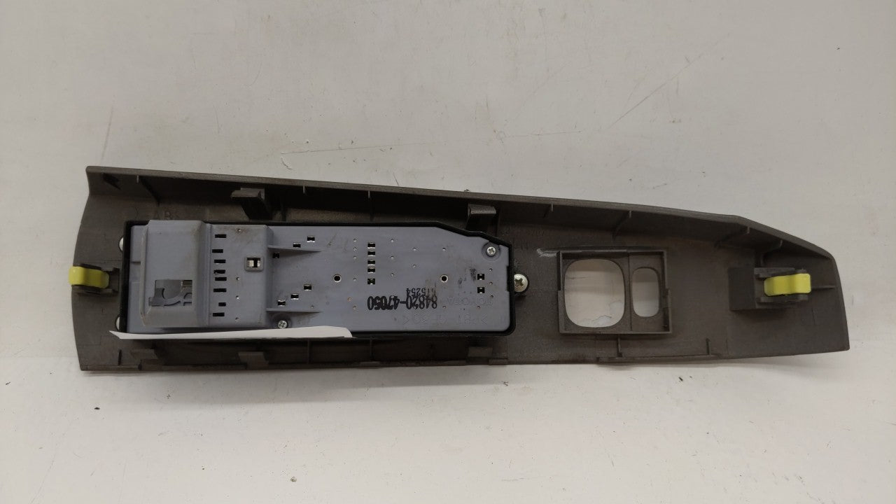 2004-2009 Toyota Prius Master Power Window Switch Replacement Driver Side Left P/N:84820-47050 74232-47070 Fits OEM Used Aut