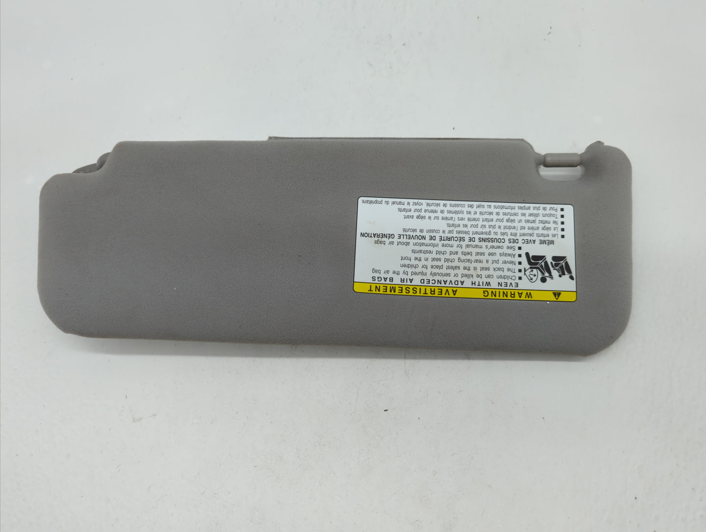 2006-2009 Toyota Prius Sun Visor Shade Replacement Passenger Right Mirror Fits Fits 2006 2007 2008 2009 OEM Used Auto Parts 