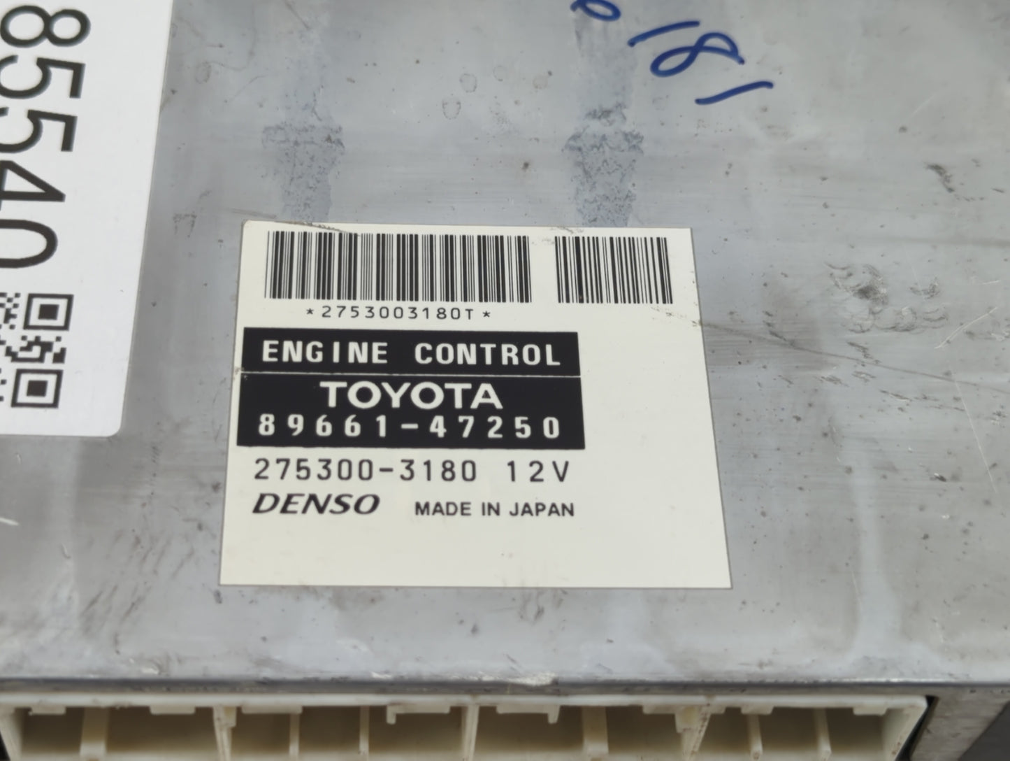 2008-2009 Toyota Prius PCM Engine Control Computer ECU ECM PCU OEM P/N:89661-47250 Fits Fits 2008 2009 OEM Used Auto Parts -
