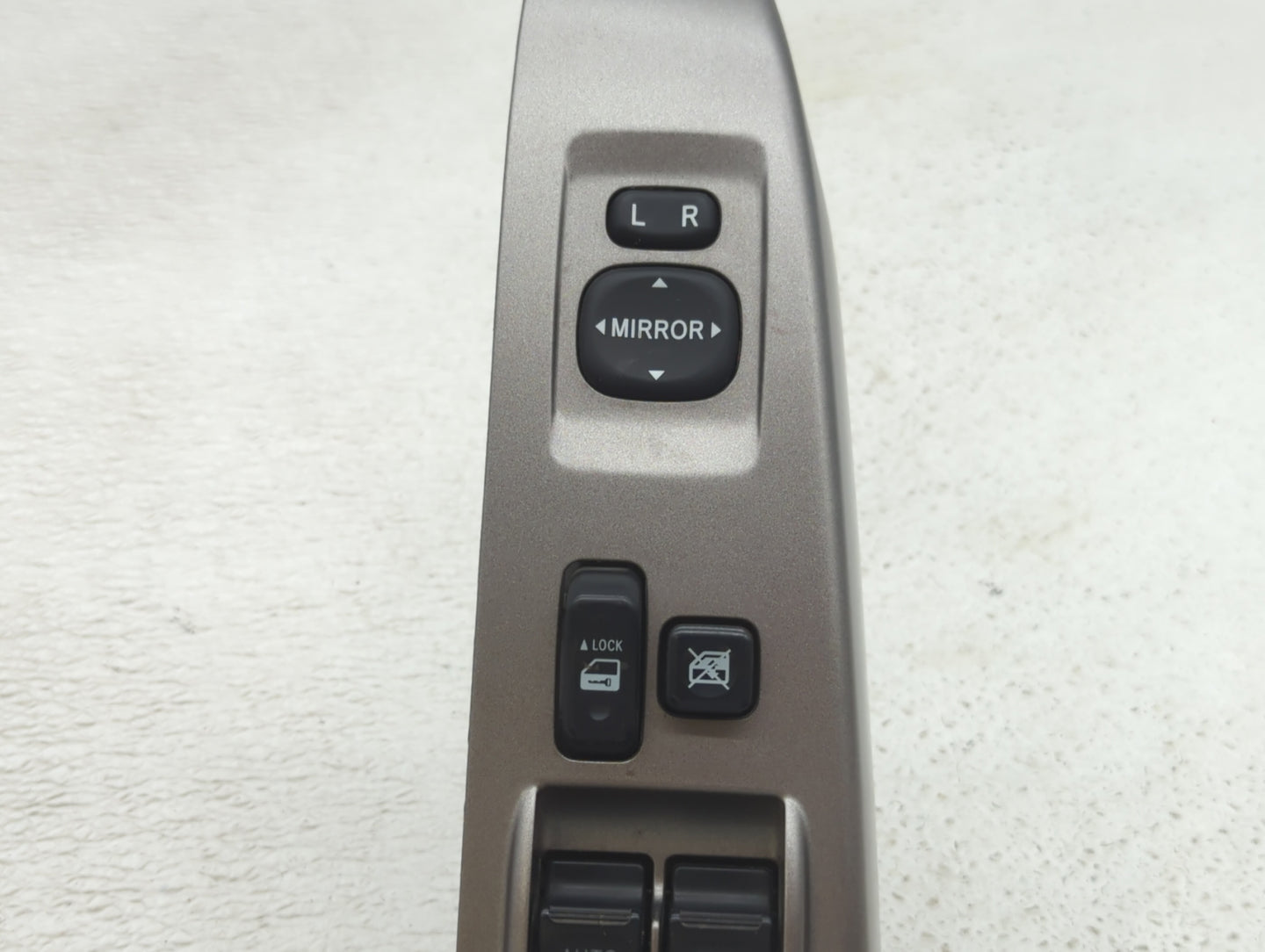 2004-2009 Toyota Prius Master Power Window Switch Replacement Driver Side Left P/N:74231-47090 84820-47021 Fits OEM Used Aut