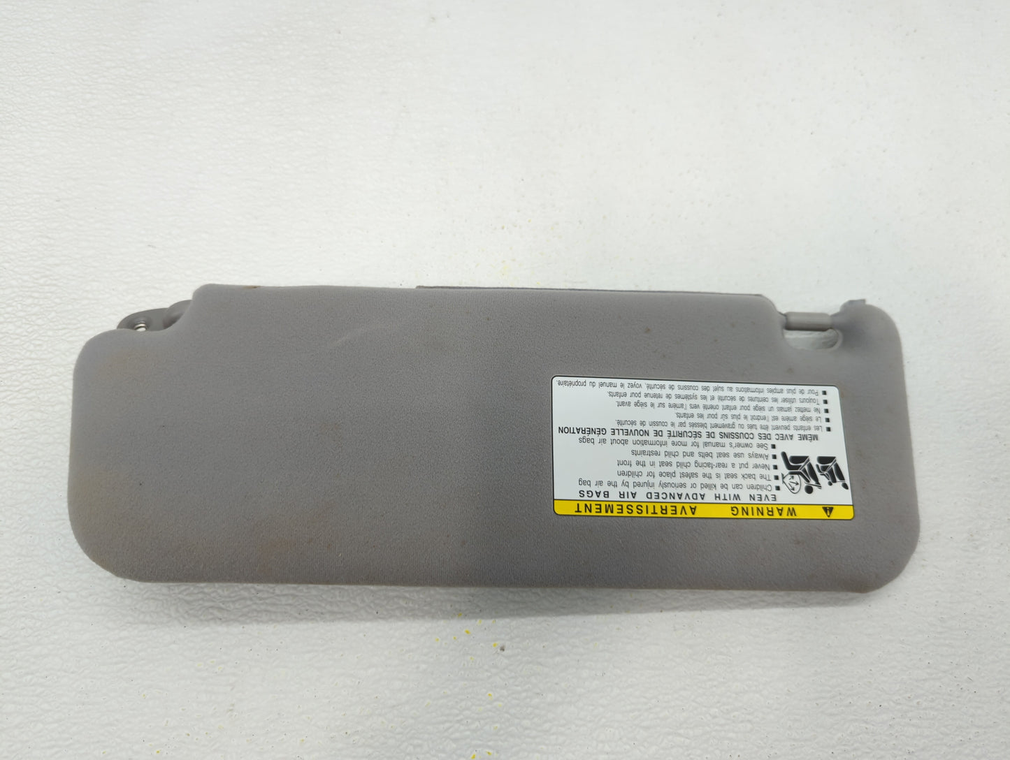 2006-2009 Toyota Prius Sun Visor Shade Replacement Passenger Right Mirror Fits Fits 2006 2007 2008 2009 OEM Used Auto Parts 