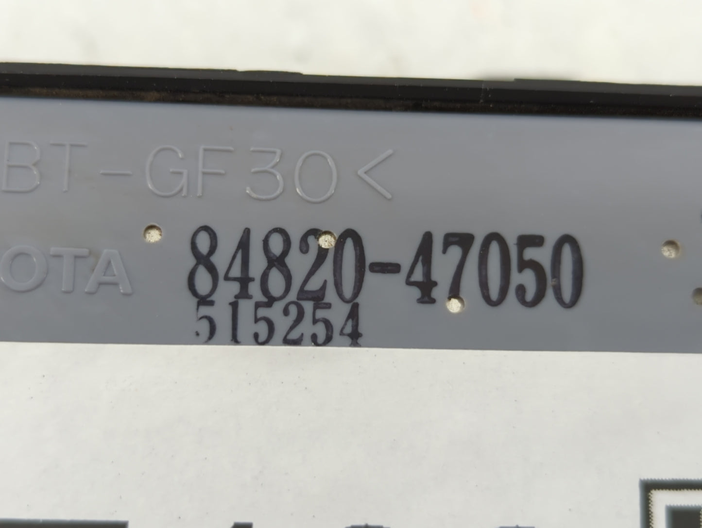 2004-2009 Toyota Prius Master Power Window Switch Replacement Driver Side Left P/N:74231-47090 84820-47021 Fits OEM Used Aut