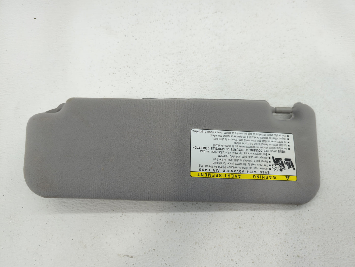 2006-2009 Toyota Prius Sun Visor Shade Replacement Passenger Right Mirror Fits Fits 2006 2007 2008 2009 OEM Used Auto Parts 