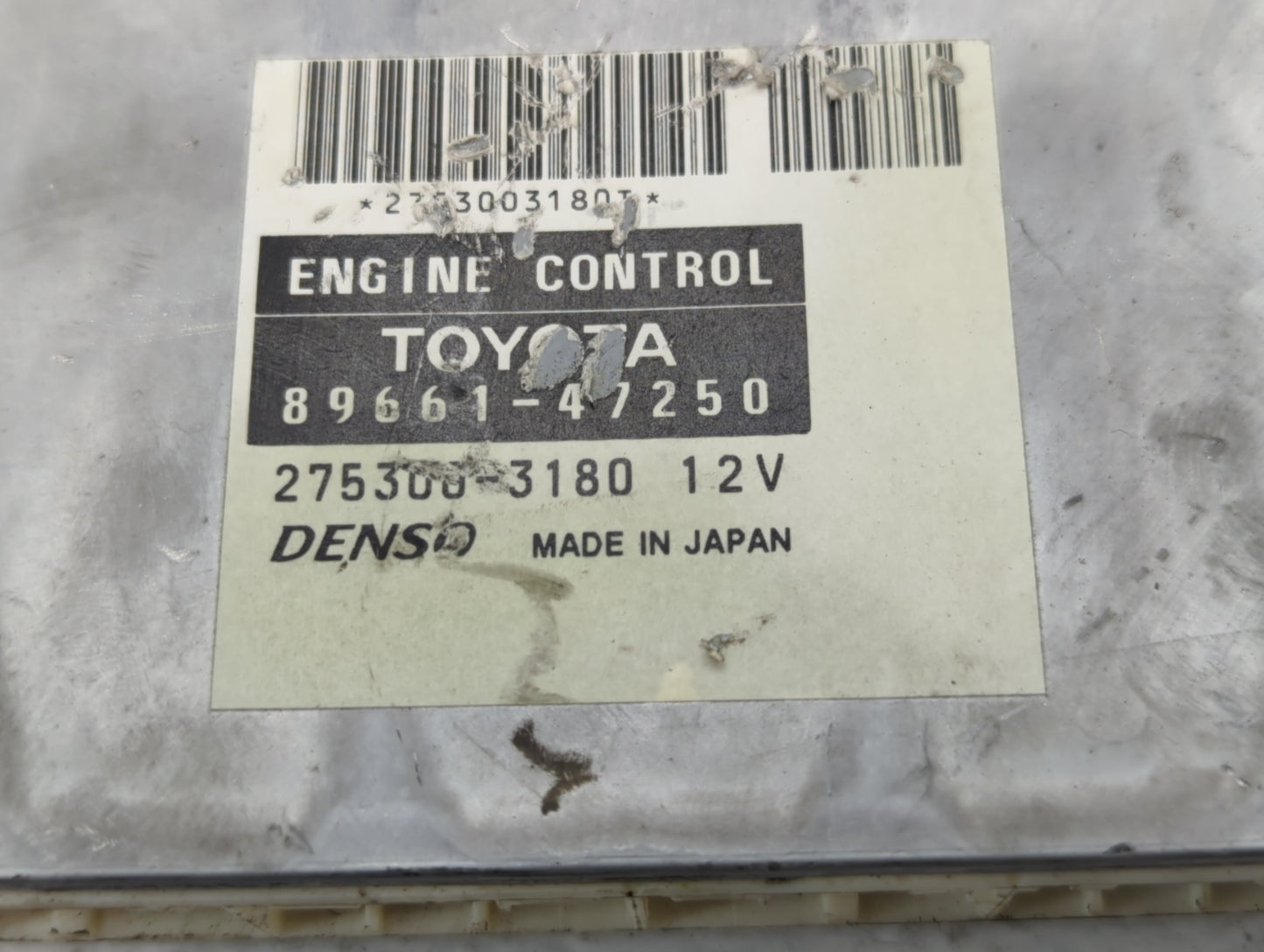 2007-2009 Toyota Prius PCM Engine Control Computer ECU ECM PCU OEM P/N:89661-47250 Fits Fits 2007 2008 2009 OEM Used Auto Pa