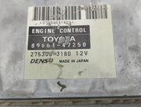 2007-2009 Toyota Prius PCM Engine Control Computer ECU ECM PCU OEM P/N:89661-47250 Fits Fits 2007 2008 2009 OEM Used Auto Pa