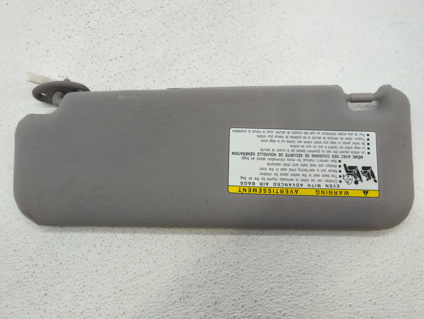 2006-2009 Toyota Prius Sun Visor Shade Replacement Passenger Right Mirror Fits Fits 2006 2007 2008 2009 OEM Used Auto Parts 