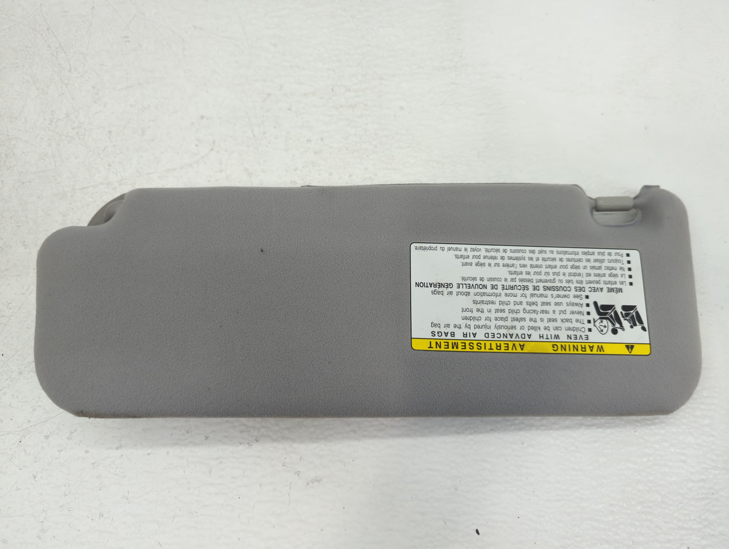 2006-2009 Toyota Prius Sun Visor Shade Replacement Passenger Right Mirror Fits Fits 2006 2007 2008 2009 OEM Used Auto Parts 