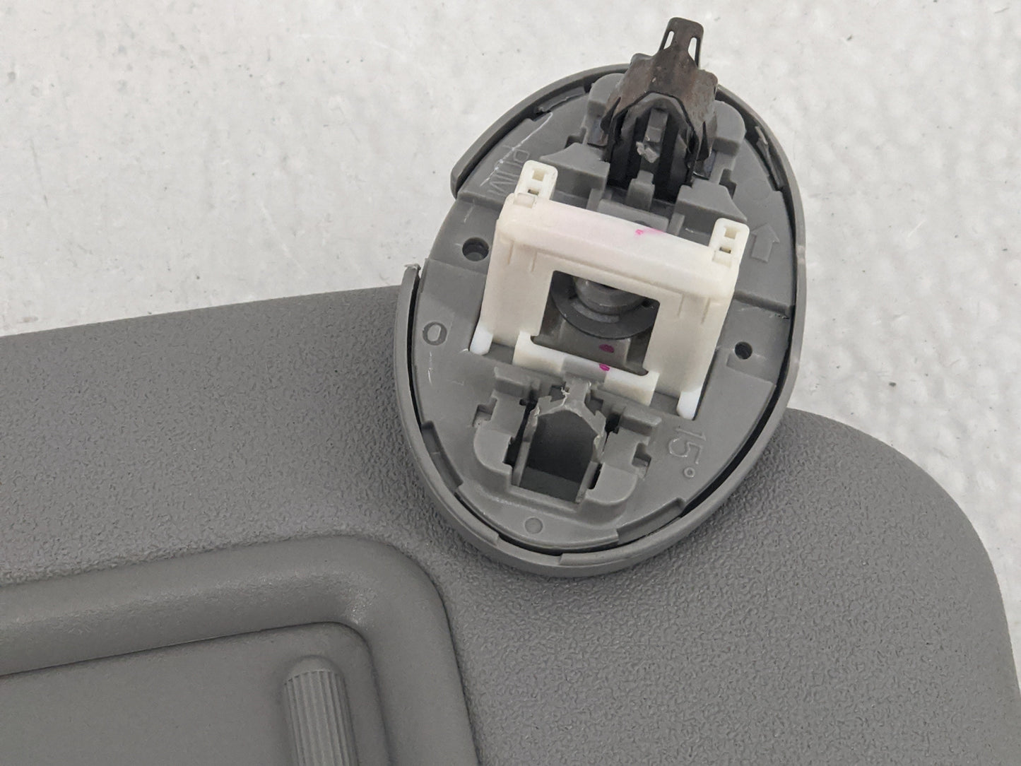 2006-2009 Toyota Rav4 Sun Visor Shade Replacement Passenger Right Mirror Fits Fits 2006 2007 2008 2009 OEM Used Auto Parts -