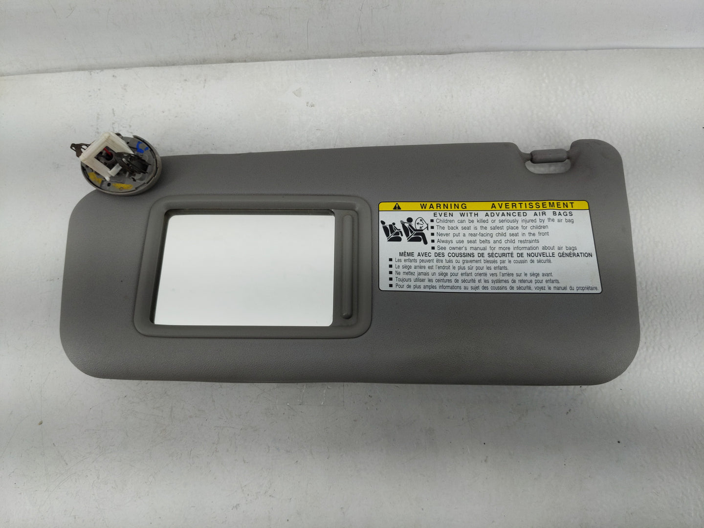 2006-2009 Toyota Rav4 Sun Visor Shade Replacement Driver Left Mirror Fits Fits 2006 2007 2008 2009 OEM Used Auto Parts - Oem