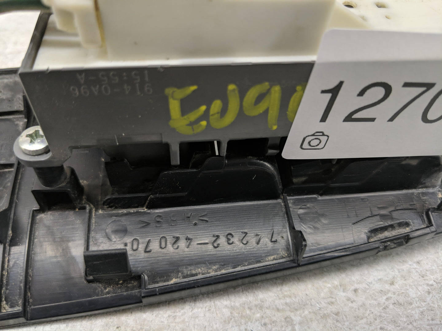 2006-2012 Toyota Rav4 Master Power Window Switch Replacement Driver Side Left Fits Fits 2006 2007 2008 2009 2010 2011 2012 O