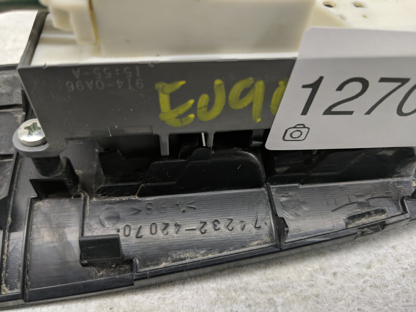 2006-2012 Toyota Rav4 Master Power Window Switch Replacement Driver Side Left Fits Fits 2006 2007 2008 2009 2010 2011 2012 O