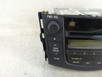 2009-2011 Toyota Rav4 Radio AM FM Cd Player Receiver Replacement P/N:86120-42300 Fits Fits 2009 2010 2011 OEM Used Auto Parts