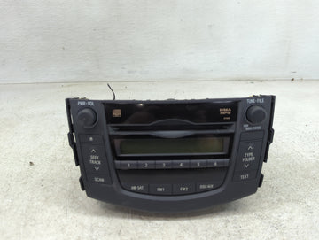 2009-2010 Toyota Rav4 Radio AM FM Cd Player Receiver Replacement P/N:86120-0R070 Fits Fits 2009 2010 OEM Used Auto Parts - O